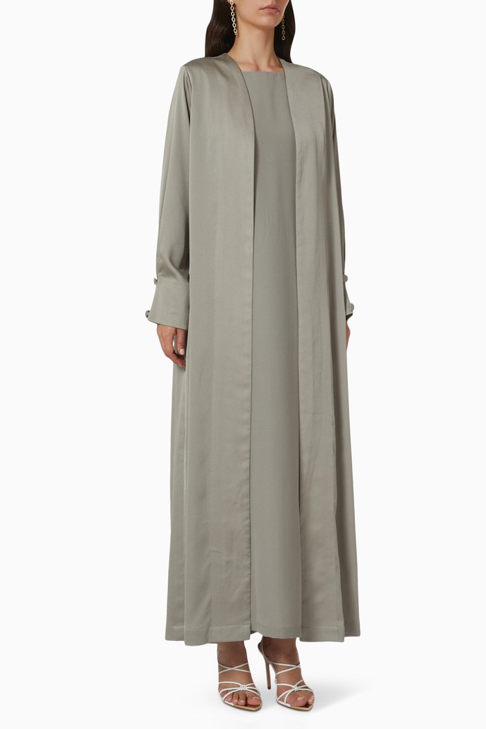 

Abaya Set, Grey