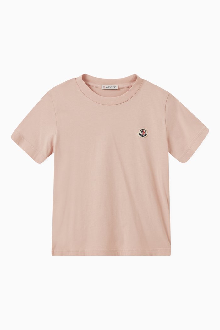 

Logo T-shirt in Cotton, Pink
