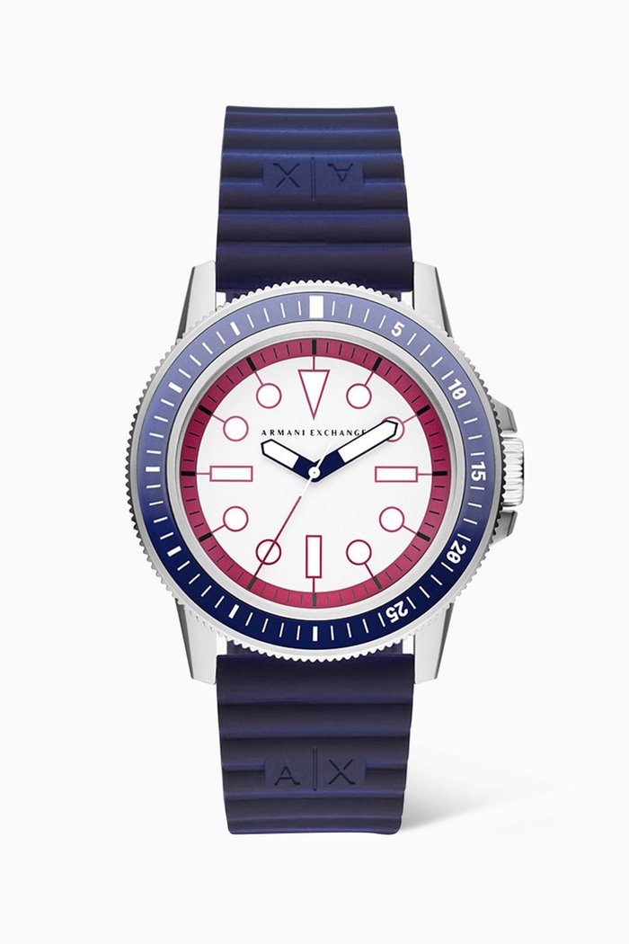 

AX1859 Leonardo Quartz Watch, 42mm, Multicolour