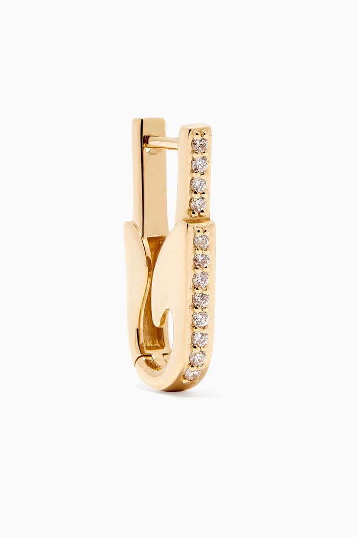 

Pin Single Earring in 18kt Yellow Gold