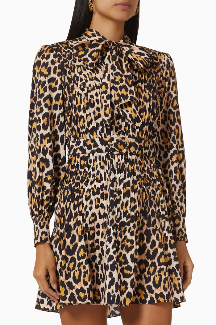 

Kendall Mini Dress in Silk, Multicolour