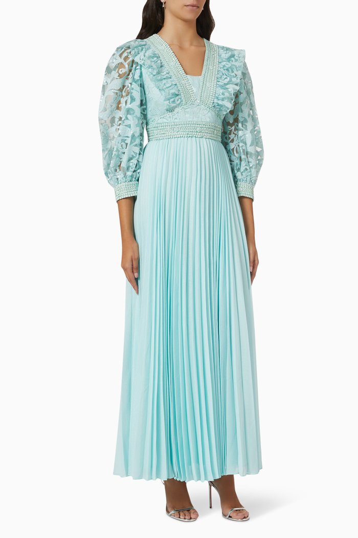 

Glisten Maxi Dress, Blue