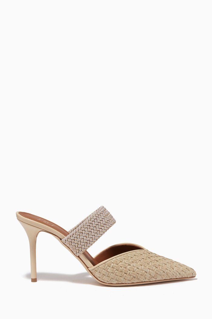 

Maisie 85 Mules in Raffia, Neutral