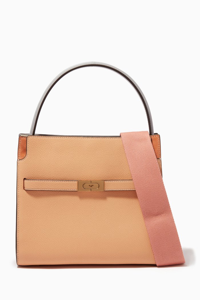 

Lee Radziwill Small Bag in Pebbled Leather, Pink