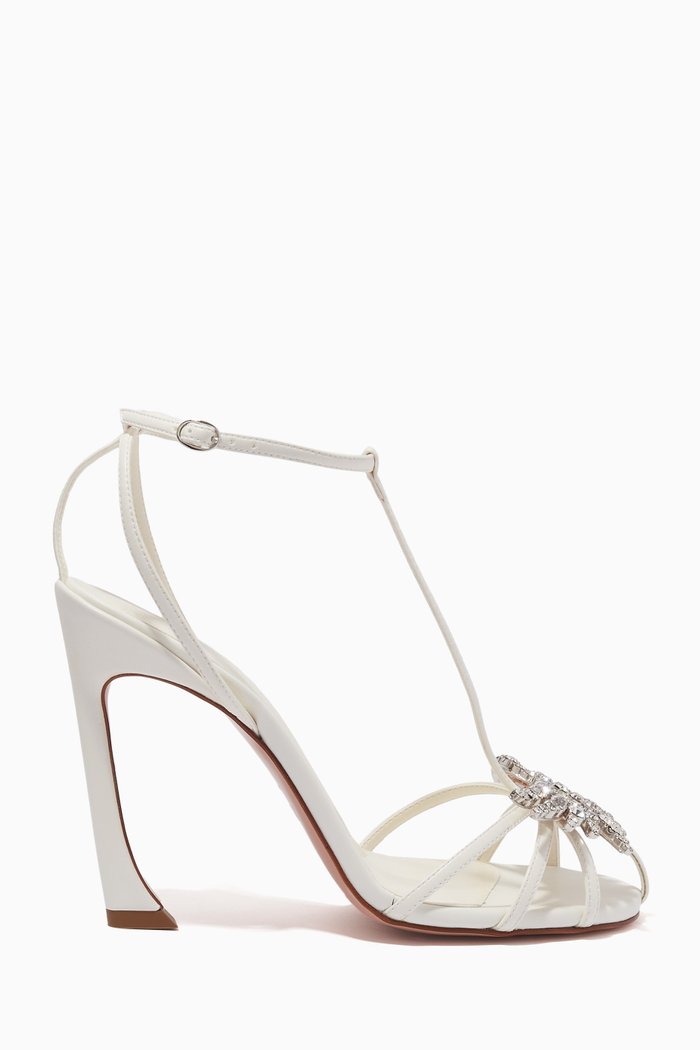 

Maggio Crystal Sandals in Vegan Nappa Leather, Neutral