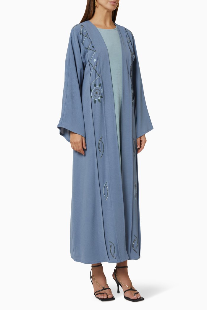 

Embellished Abaya, Multicolour