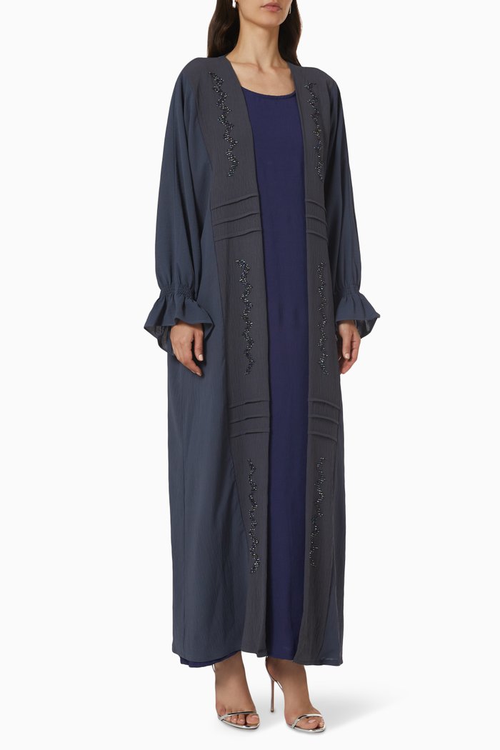 

Embellished Abaya, Multicolour