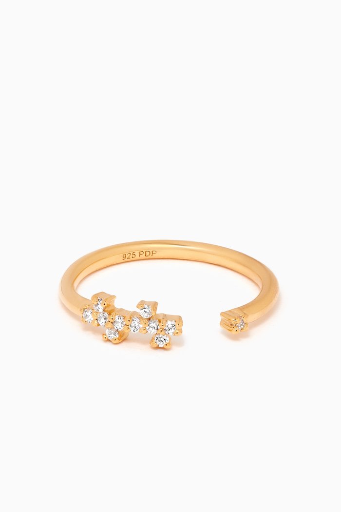 

Prince Ring in 18kt Gold-plated Sterling Silver