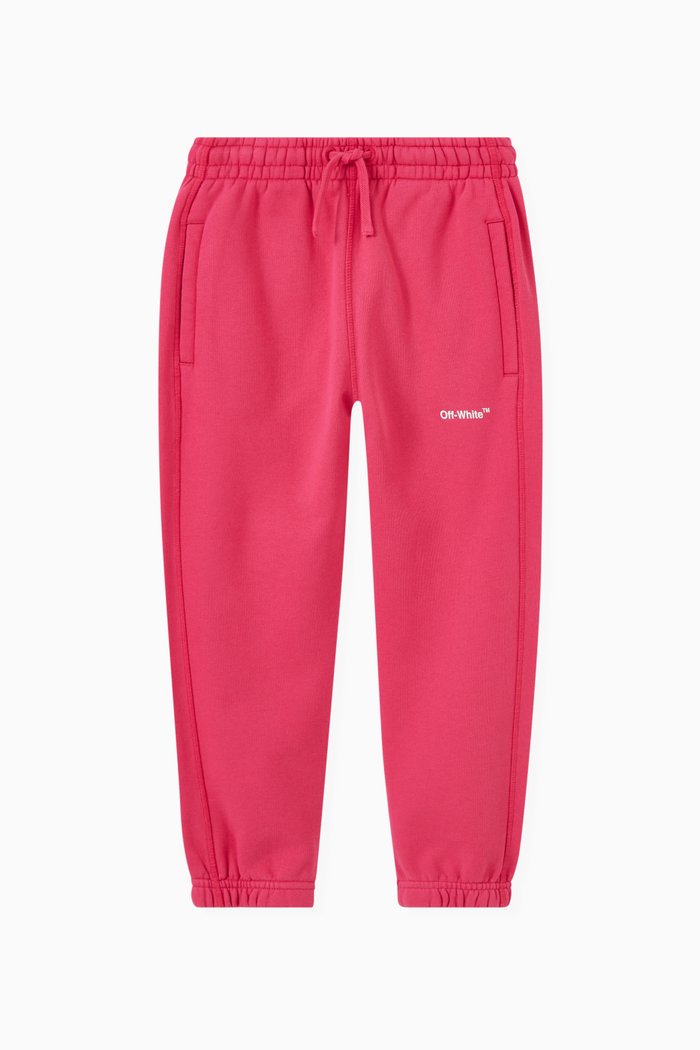 

Arrow Sweatpants in Cotton, Pink