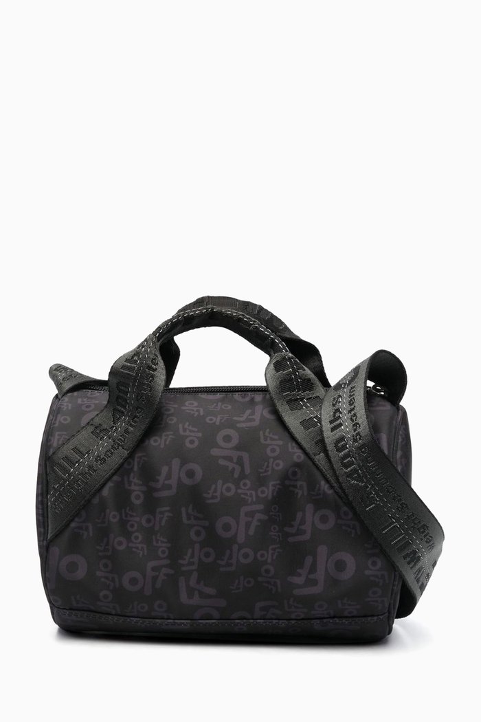 

Mini Logo-print Tote Bag in Nylon, Black