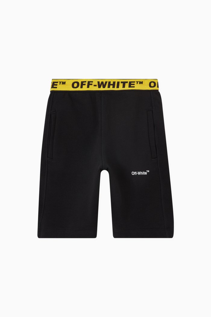 

Logo Industrial Shorts in Cotton, Black