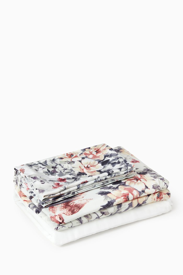 Jacqueline Bedding Set, Purple