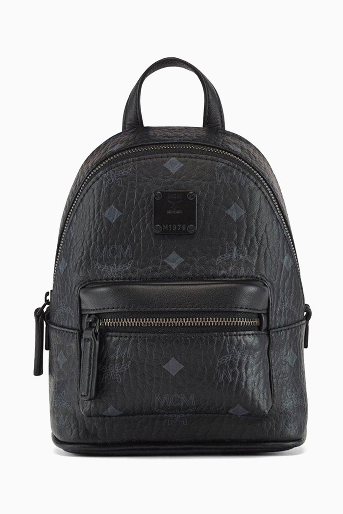 

Mini Stark Crossbody Bag in Visetos Coated Canvas, Black