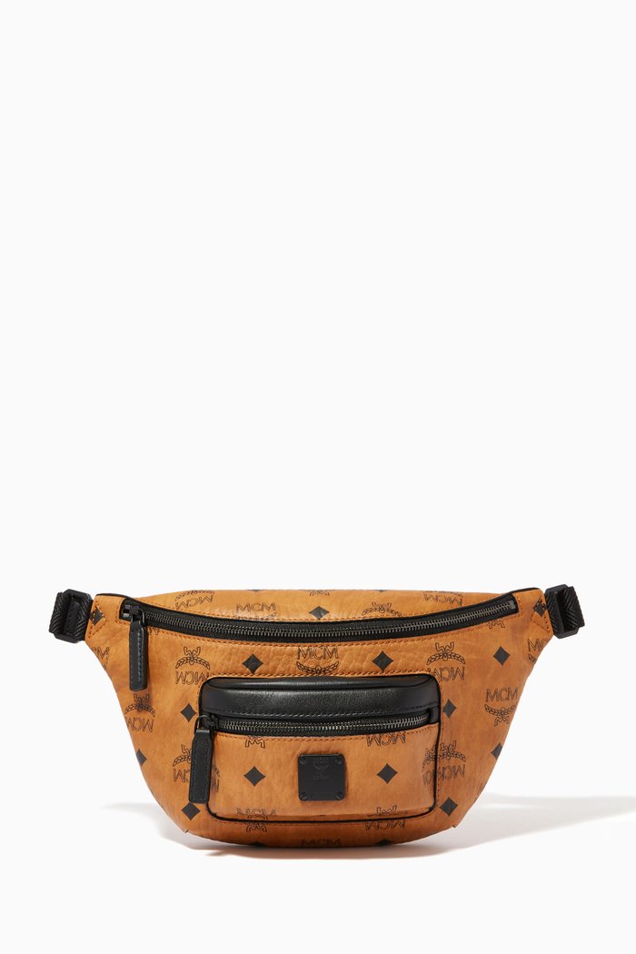

Mini Fursten Belt Bag in Visetos Coated Canvas, Brown