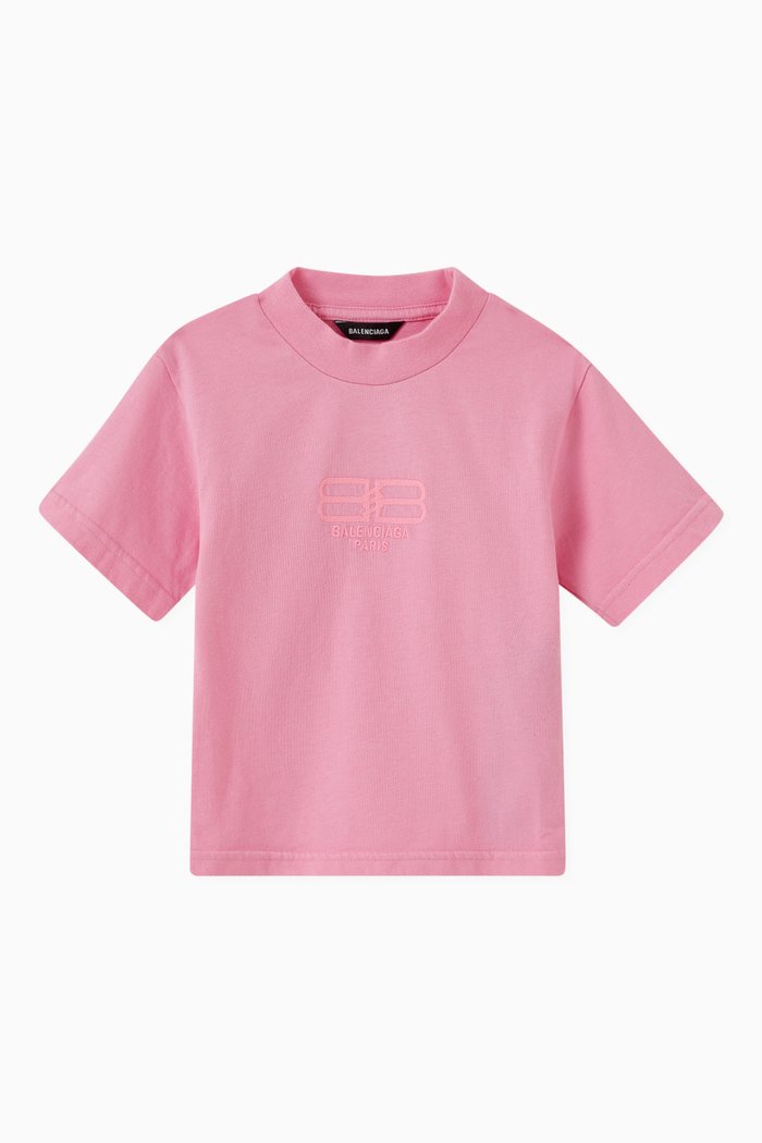 

BB Paris Icon T-shirt in Vintage Jersey, Pink