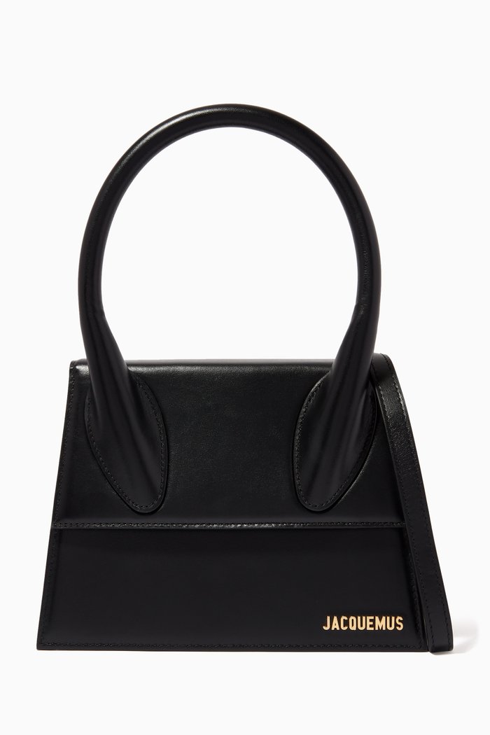 

Le Grand Chiquito Large Handbag in Leather, Black