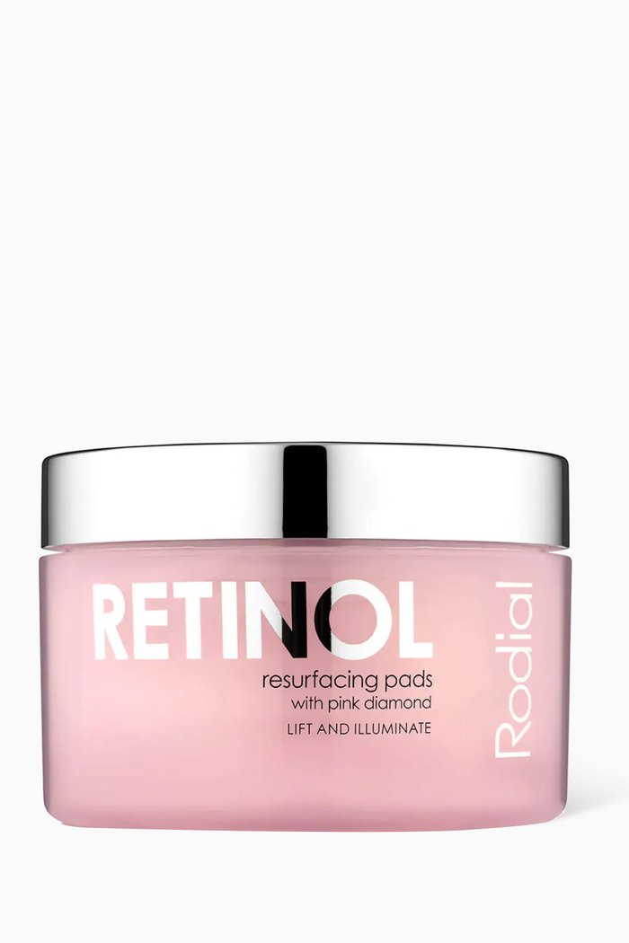 

Pink Diamond Retinol Resurfacing Pads, Colourless