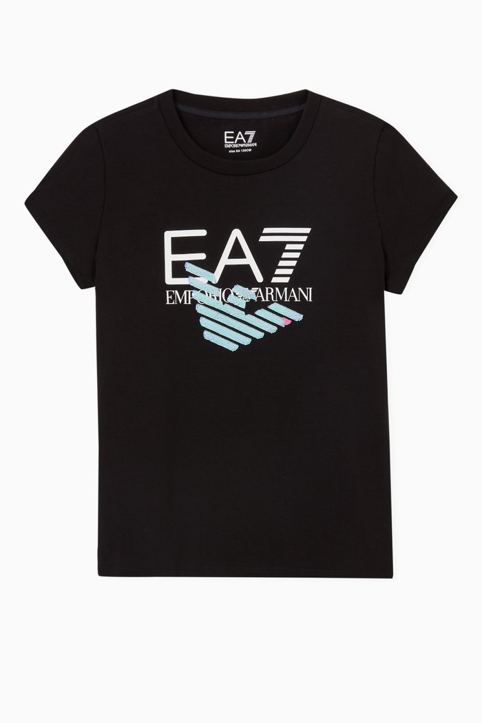 

Logo T-shirt in Cotton, Black