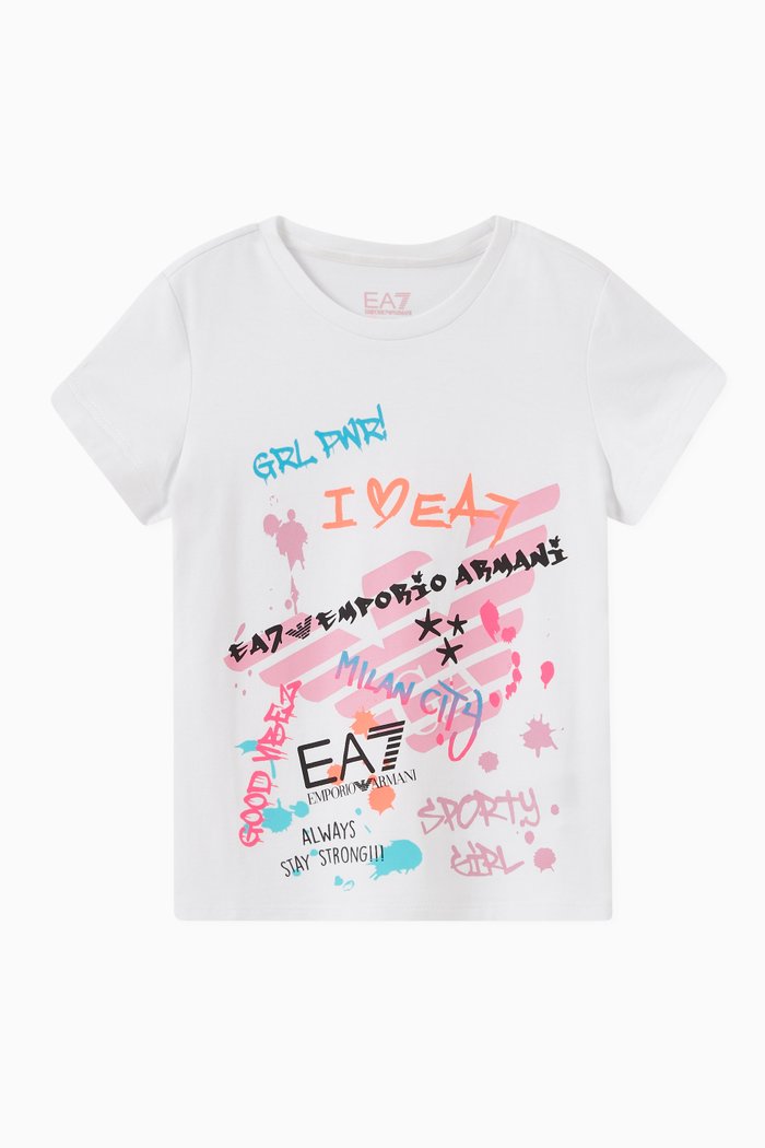 

Logo T-shirt in Cotton, White