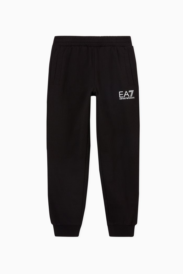 

Logo Sweatpants in Cotton, Black