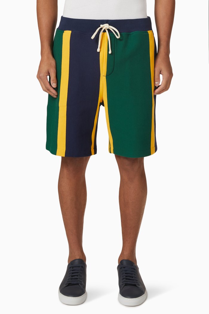 

Athletic Shorts in Fleece, Green