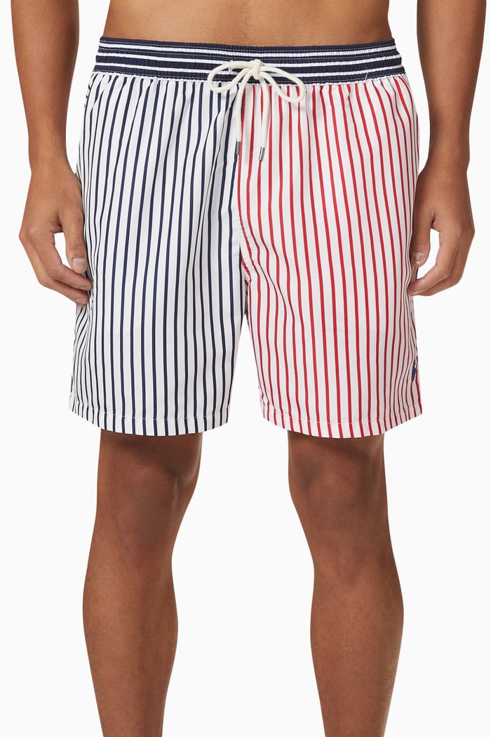 

Traveler Swim Trunks in Recycled Nylon, Multicolour