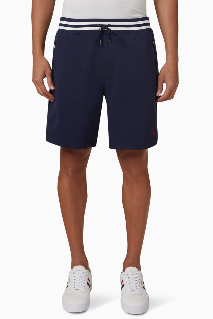 

Shorts in Cotton Blend, Blue