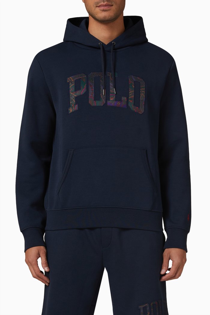 

Logo Sweatshirt in Fleece, Blue
