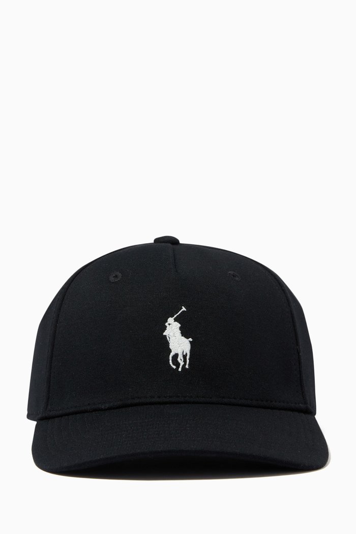 

Classic Ball Cap in Double-Knit Jacquard, Black