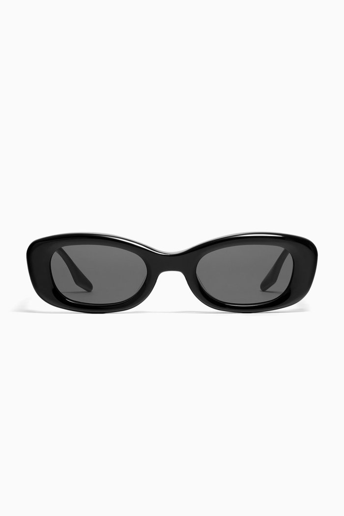 

Tambu 01 Sunglasses in Acetate, Black