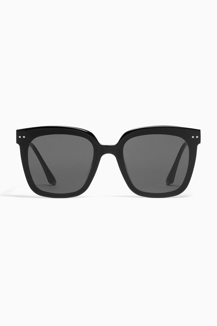 

Lo Cell 01 Sunglasses in Acetate, Black