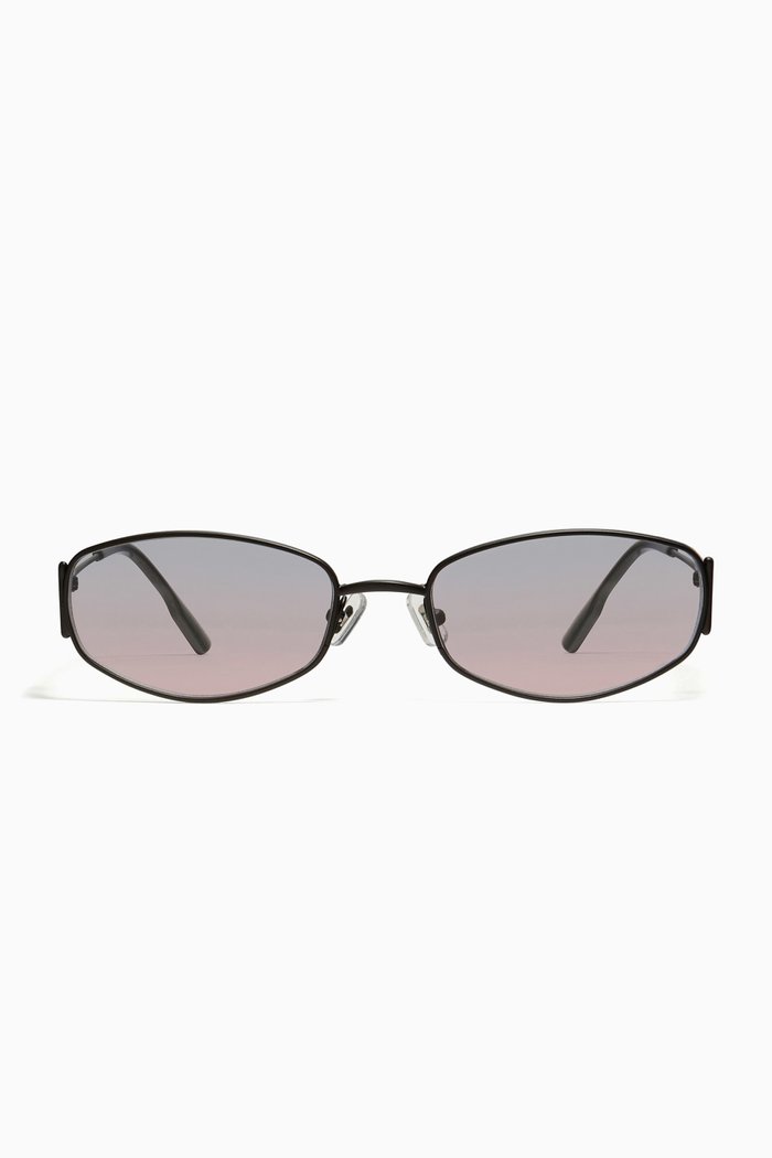

Moneta M01 Sunglasses in Metal, Black