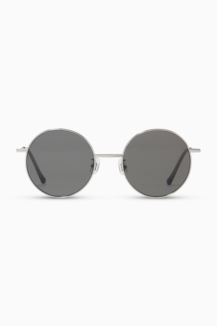 

Midnight Sun 02 Sunglasses in Monel, Black