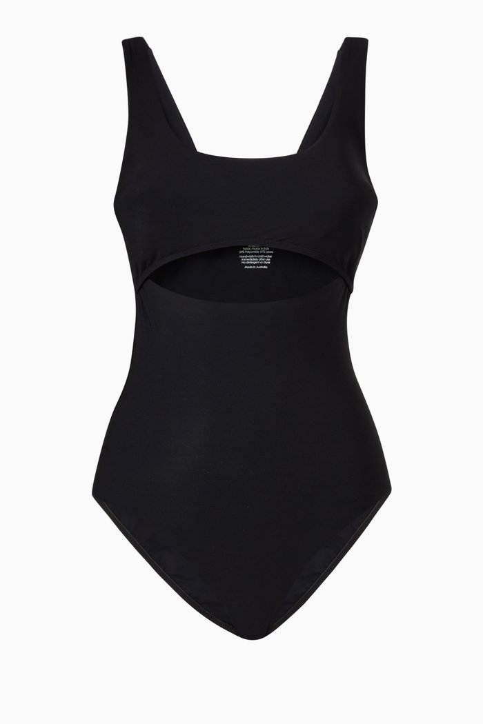 

Cleo Swimsuit in Sculpteur™ Fabric, Black