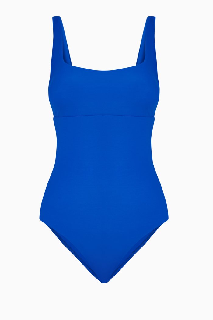 

Maika One Piece Swimsuit in Sculpteur™ Fabric, Blue