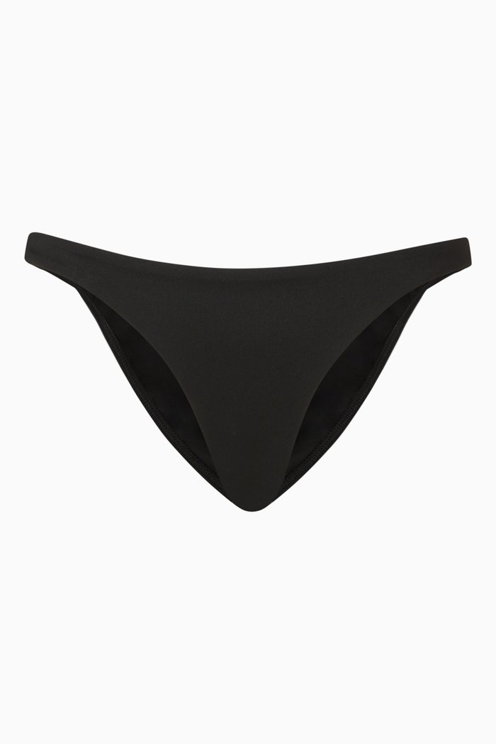

Milo Bikini Bottoms in Singuleur® Fabric, Black