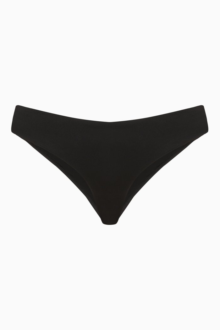 

Nadia Bikini Bottoms in Embodee™ Fabric, Black
