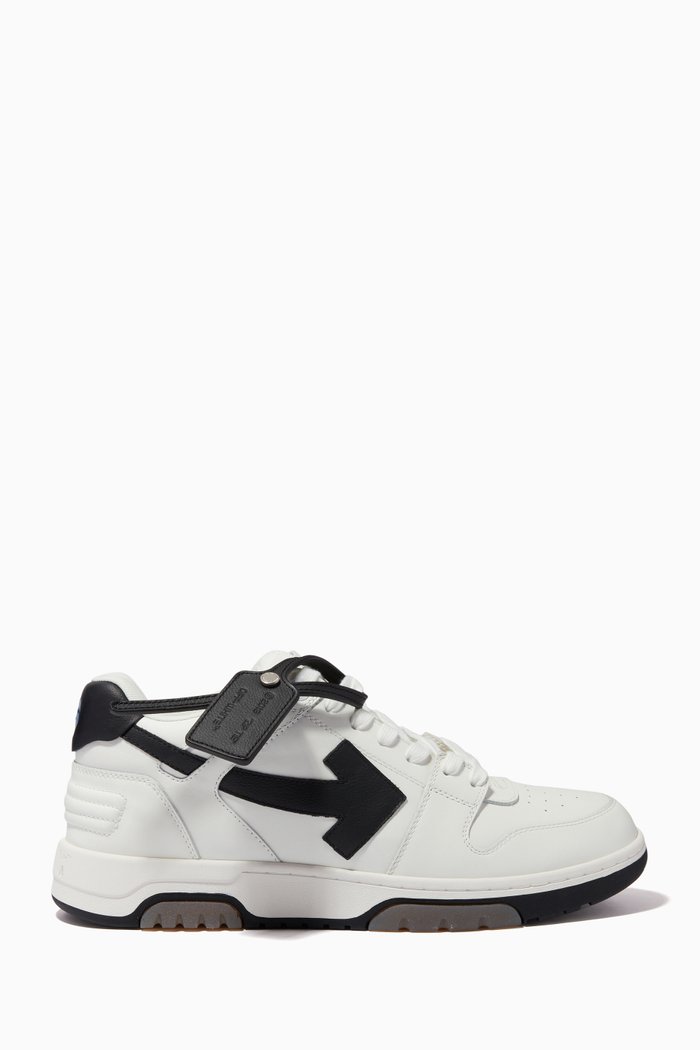 

Out of Office Sneakers in Calf Leather, White