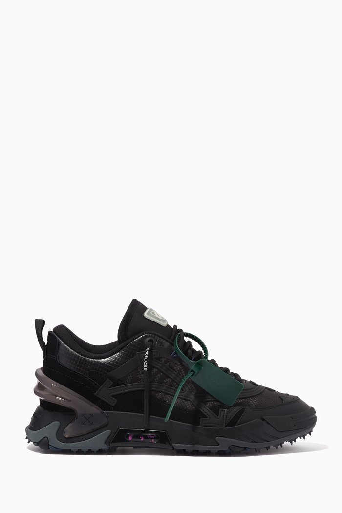 

Odsy 2000 Sneakers in Mixed Materials, Black
