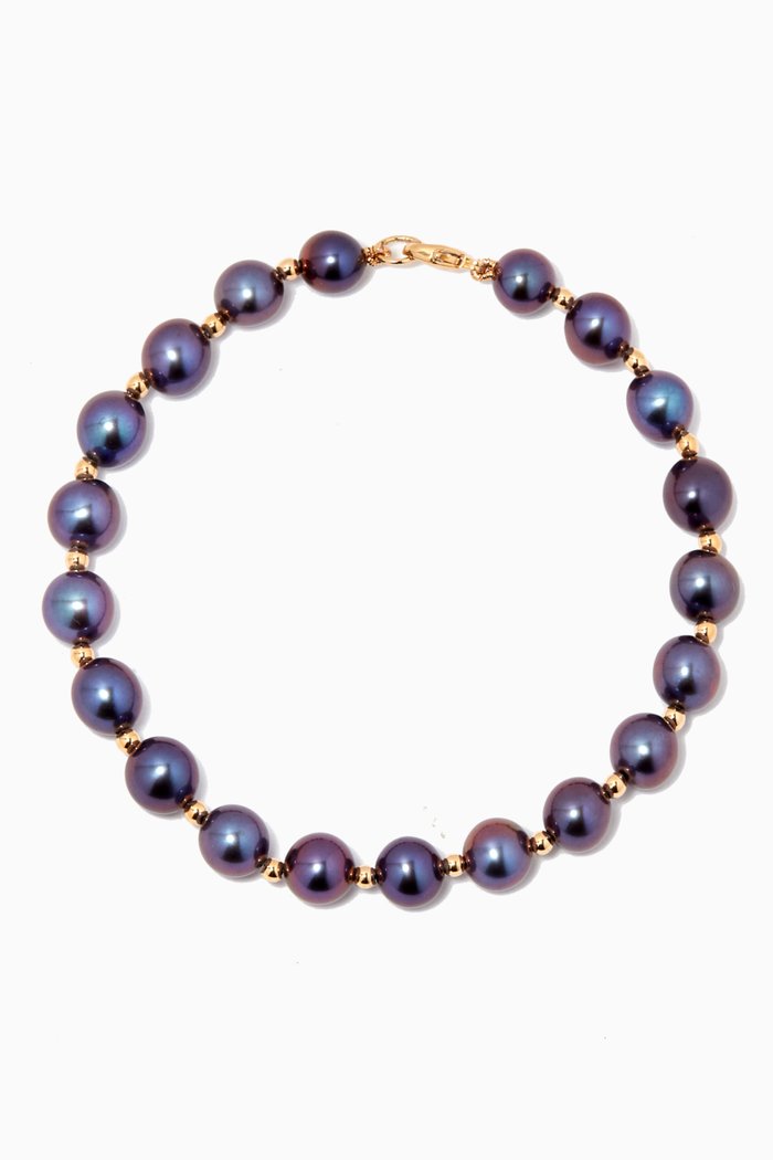

Kiku Freshwater Pearl Bracelet in 18k Yellow Gold