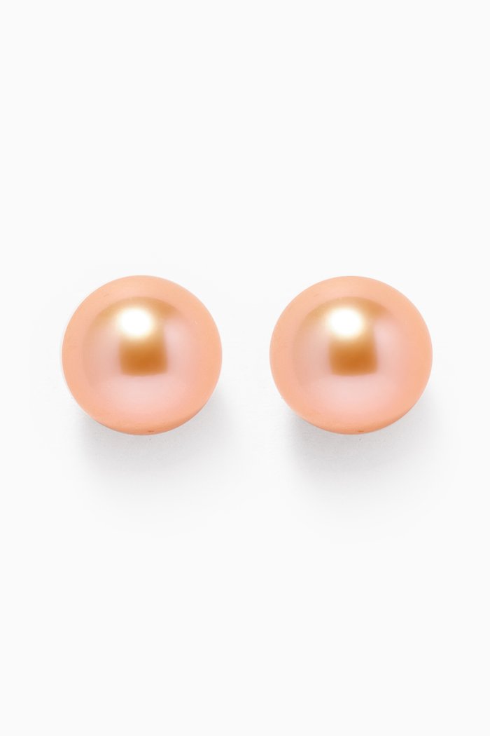 

Kiku Freshwater Pearl Earrings in 18kt Yellow Gold