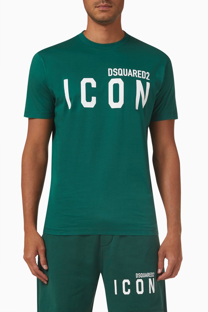 

Icon Cool T-shirt in Cotton-jersey, Green