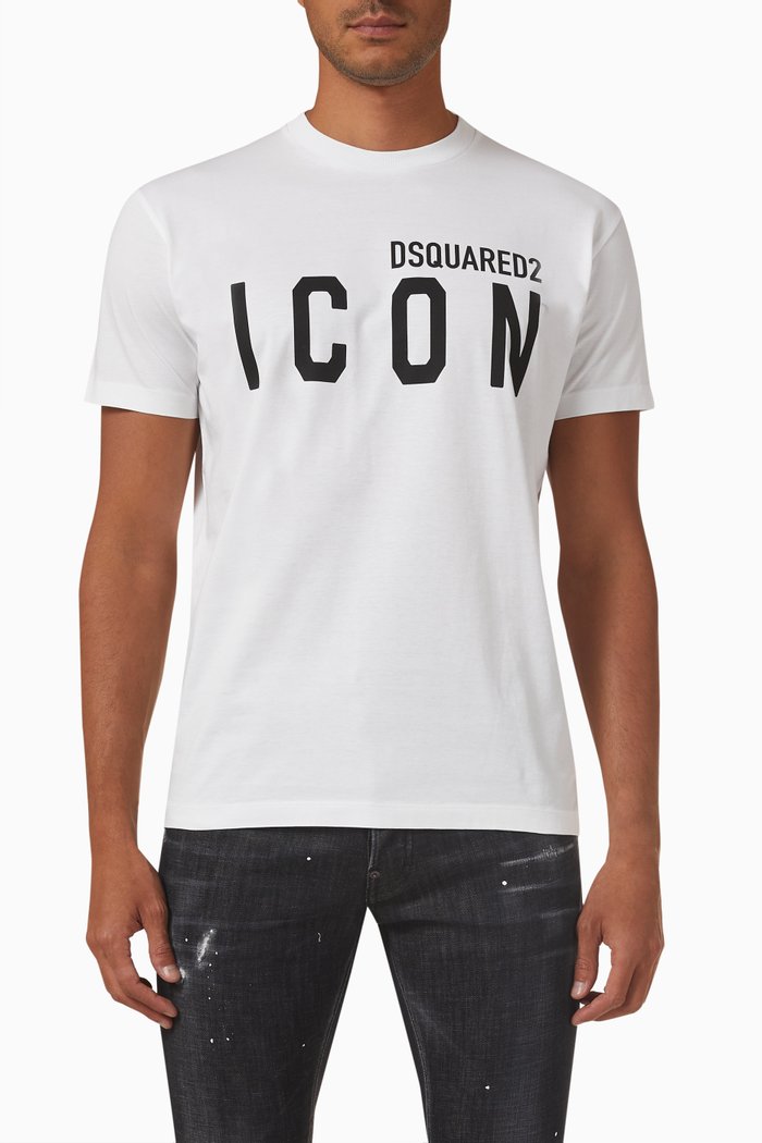 

Icon Cool T-shirt in Cotton-jersey, White