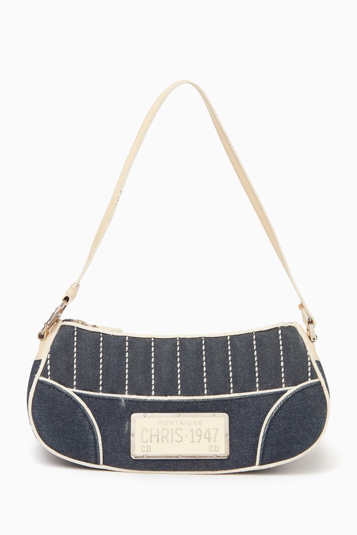 

Shoulder Bag in Cadillac Denim, Blue