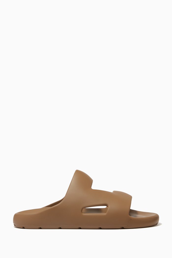 

Band Slides in Rubber, Brown