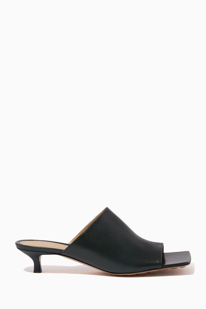 

Stretch Mules in Nappa, Green