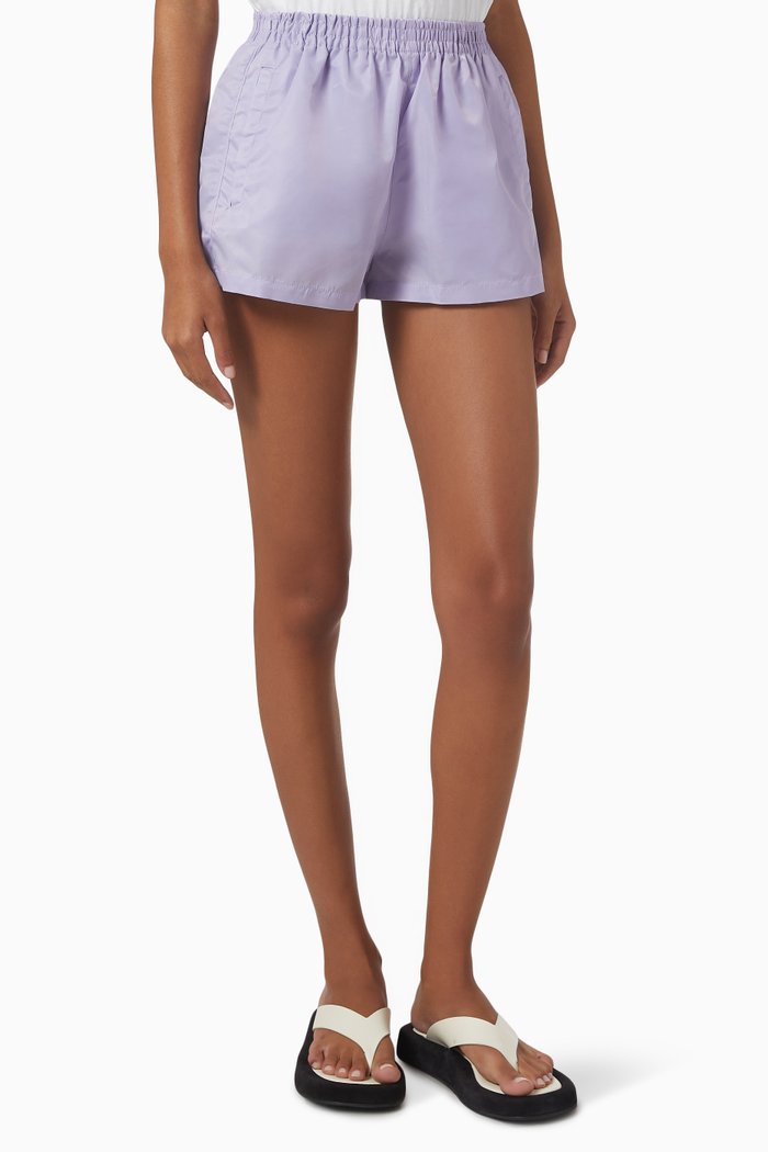 

Perla Gym Shorts, Purple