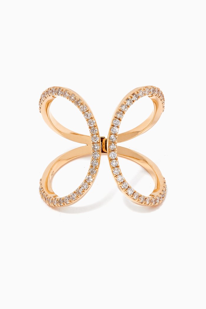 

Aphrodite Diamond Ring in 18kt Yellow Gold