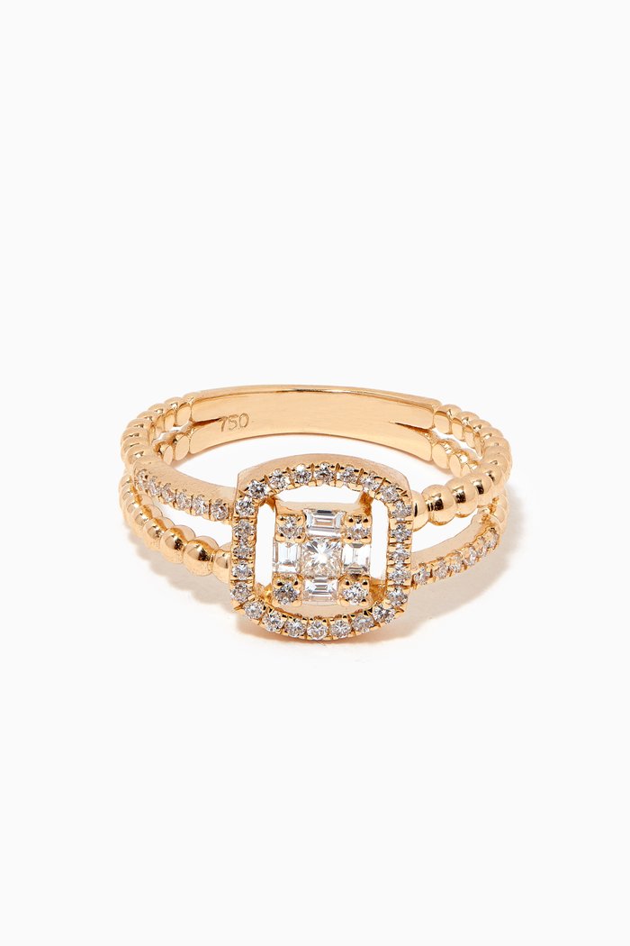 

Ibiza Diamond Ring in 18kt Yellow Gold