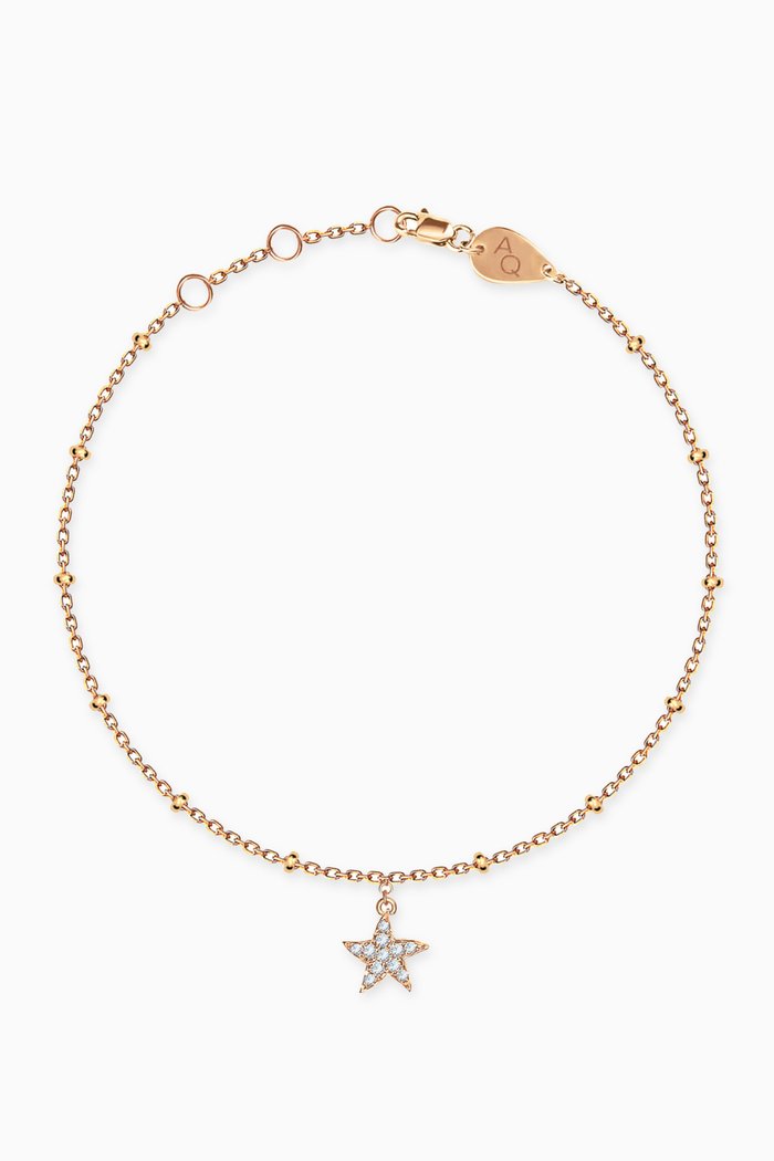 

Starfish Diamond Anklet in 18kt Yellow Gold
